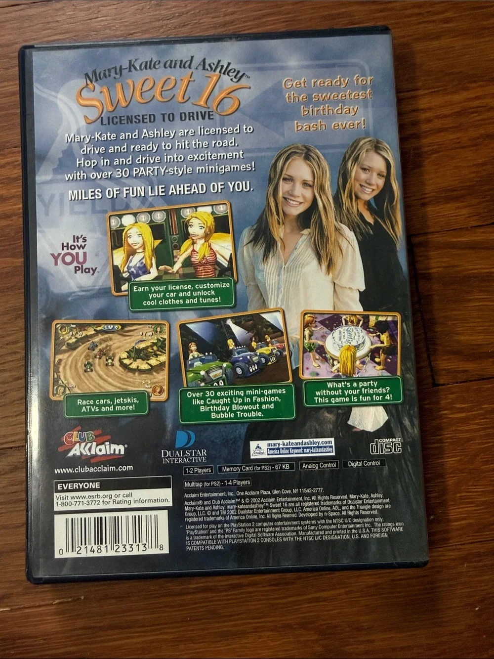 Sony Mary-Kate and Ashley Sweet 16 Licensed to Drive - Blue